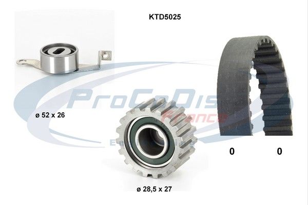 PROCODIS FRANCE Zobsiksnas komplekts KTD5025